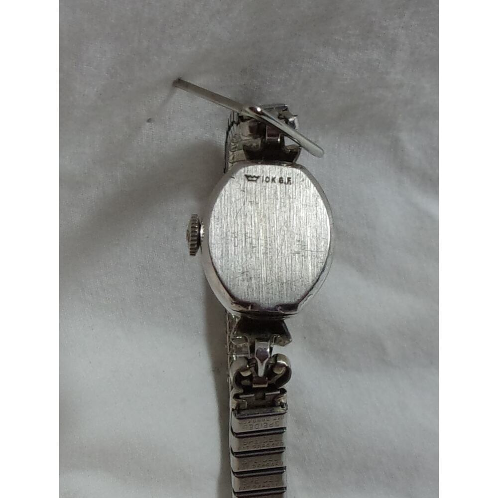 LOT OF THREE VINTAGE LADIES WATCHES-ELGIN dp-ELGIN 23-EVANS SWISS - Picture 8 of 9